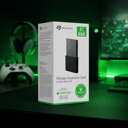 Seagate Storage Expansion Card for Xbox Series X|S 1 TB Solid State Drive - Nvme Expansion SSD for Xbox Series X|S (STJR1000400)
